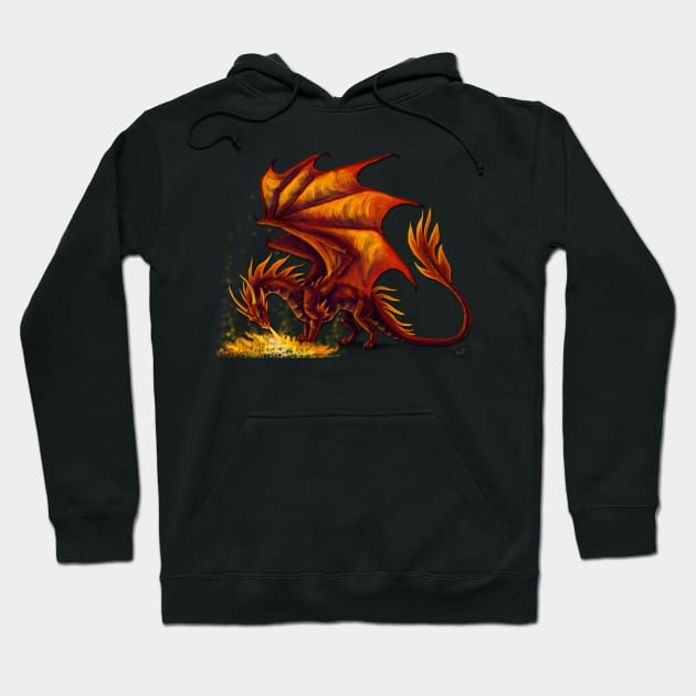 Pyro Dragon Hoodie by Unicornarama